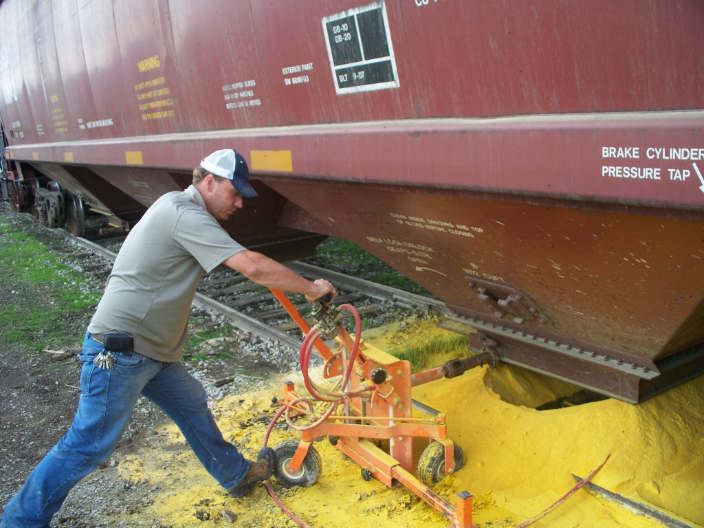 Pneumatic Railcar Opener