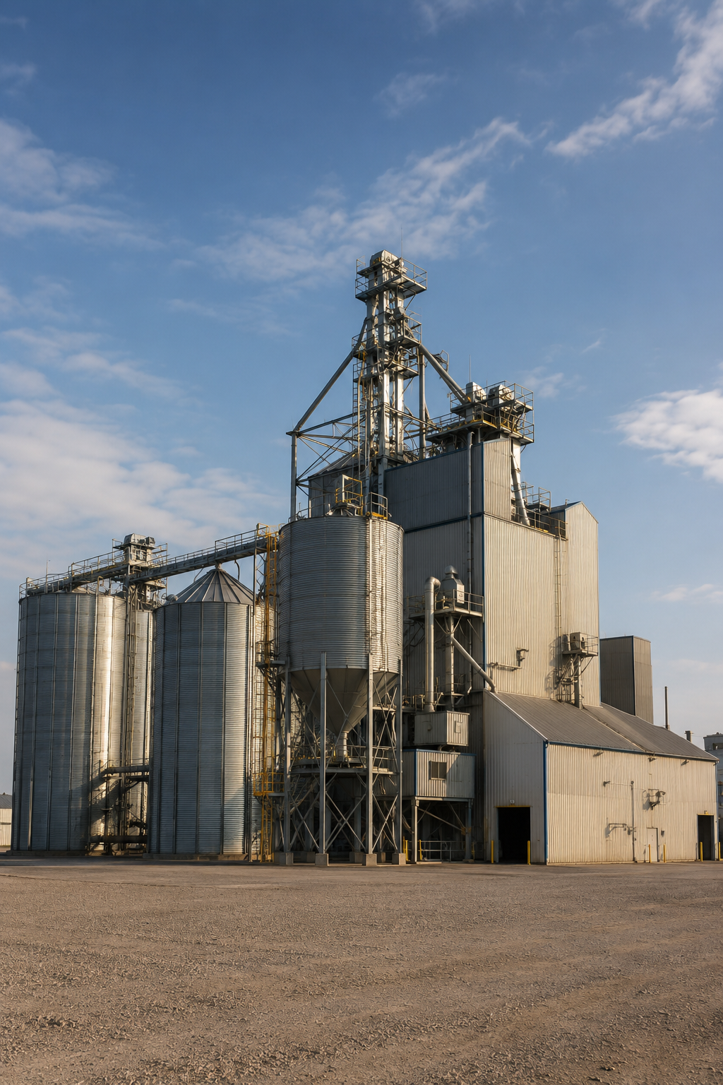 feed mill exterior